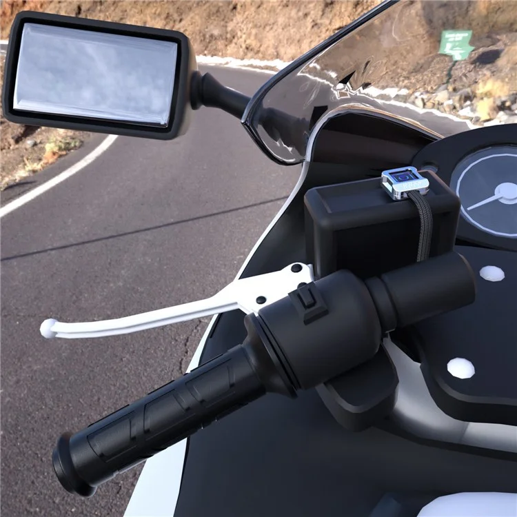 Wupp ZH-983C1 1Pair Smart 3-gang Mit 12-v-motorradheizung Erhitzte Griffe Universal Electric Heating-lenker Modifiziertes Heizgriff Elektrische Roller Wärmer Handgriffe