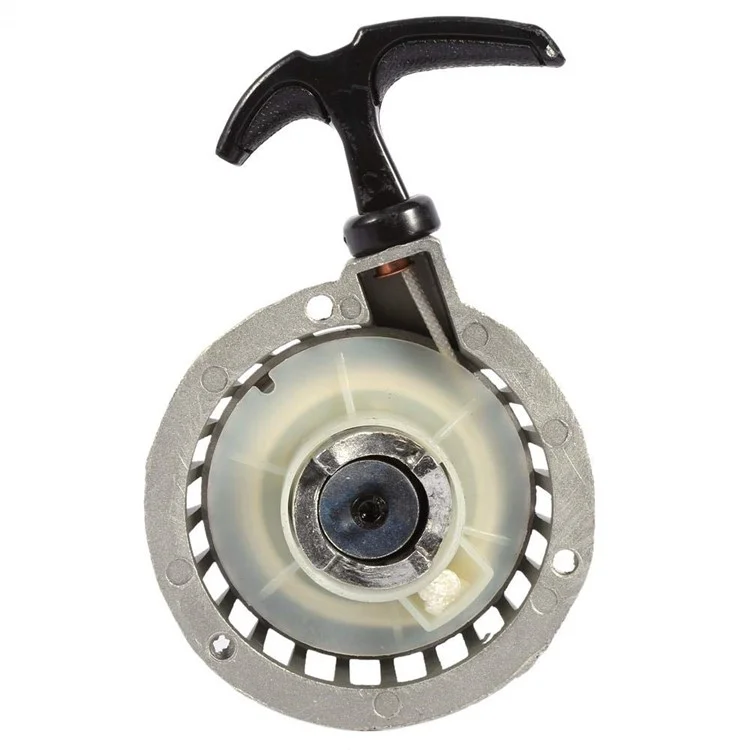 Minipullstarter de aluminio Pull Starter Part Recoil Start para ciclomotores de 47CC 49CC, mini motos y cuatriciclos
