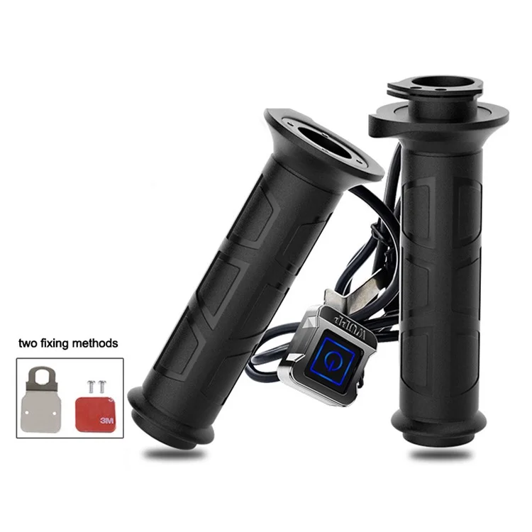 WUPP CS-974A1 12V Motorcycle Scooter Three Gear Temperature Control Electric Hand Grip Cover Heated Grip Handlebar