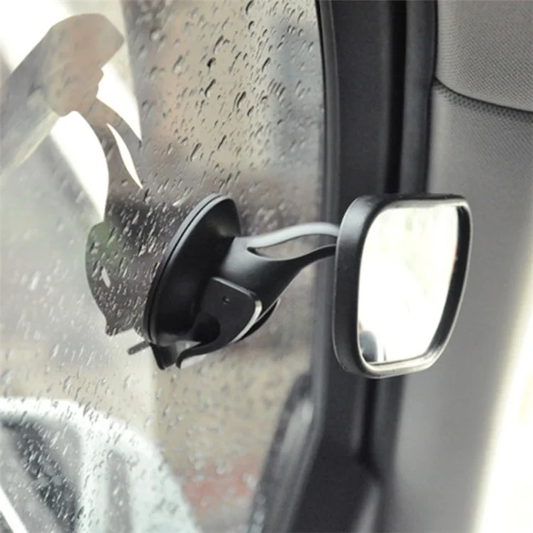 Miroir de siège arrière de voiture avec ventouse pour enfants Miroir de sécurité pour siège arrière