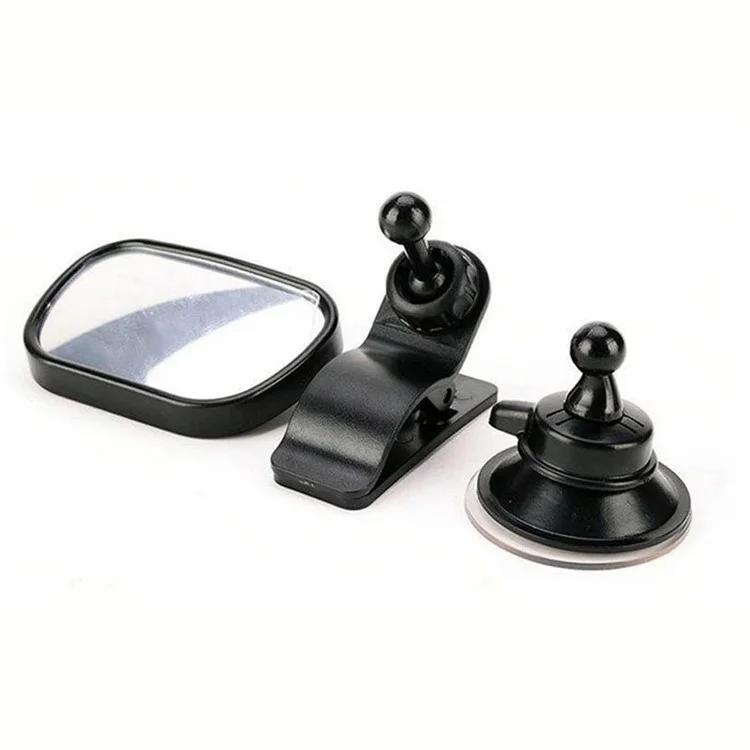 Specchio di sicurezza per auto per bambini TIROL, specchietto retrovisore con ventosa e staffa a clip per bambini, neonati e bambini piccoli