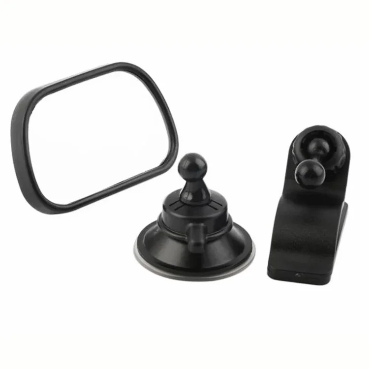 Specchio di sicurezza per auto per bambini TIROL, specchietto retrovisore con ventosa e staffa a clip per bambini, neonati e bambini piccoli