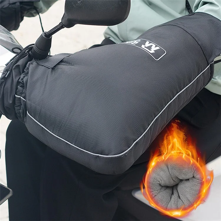 WUPP CS-1506A2 1 Paar Motorrad-Handschuhe Winter Elektrisches Fahrrad Warmer Lenkerüberzug, Kleine Öffnung