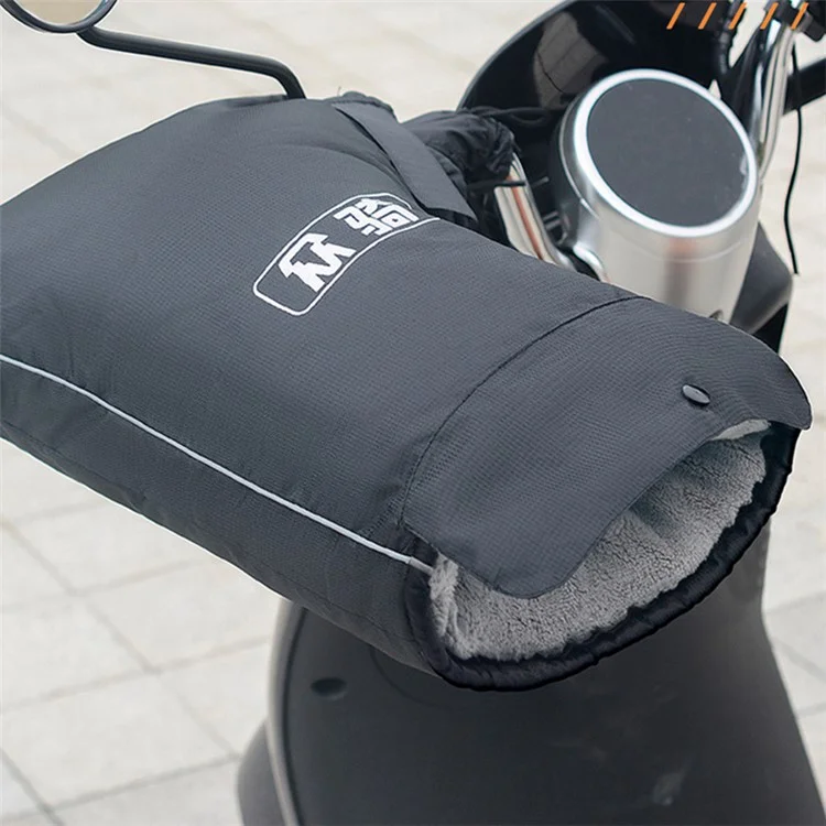 WUPP CS-1506A2 1 Paar Motorrad-Handschuhe Winter Elektrisches Fahrrad Warmer Lenkerüberzug, Kleine Öffnung