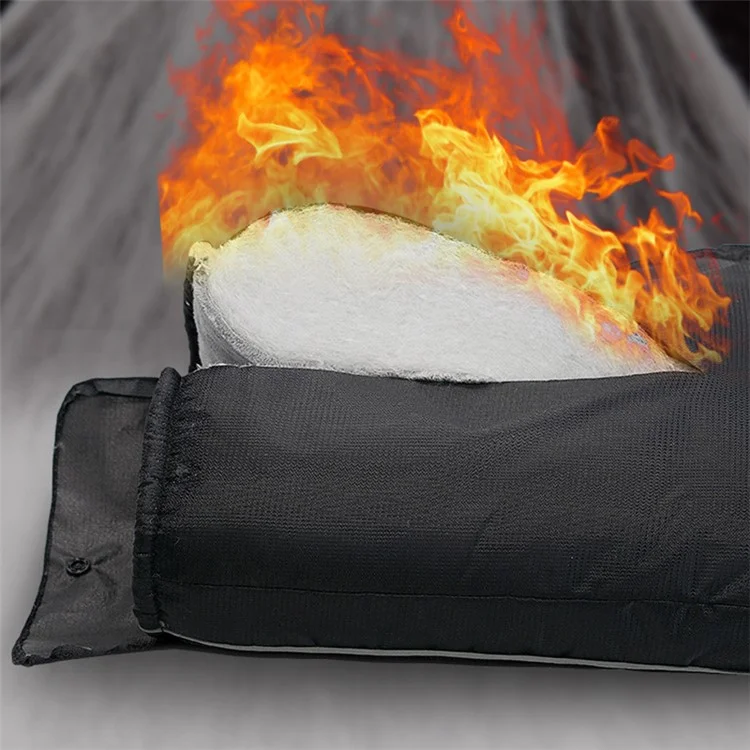WUPP CS-1780A1 1 Paar ATV-Handschuhe wasserdicht Winterhandschuhe Schneemobil-Handmuffen, Großer Einstieg