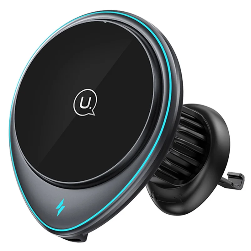 USAMS US-CD222 JC Series Car Magnetic Wireless Charger Air Vent Phone Charging Bracket