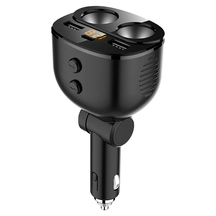 C06Q Typ-c+dual Usb-zigarette Leichtere PD 18W / QC3.0 Schnelles Ladewagen -ladegerät