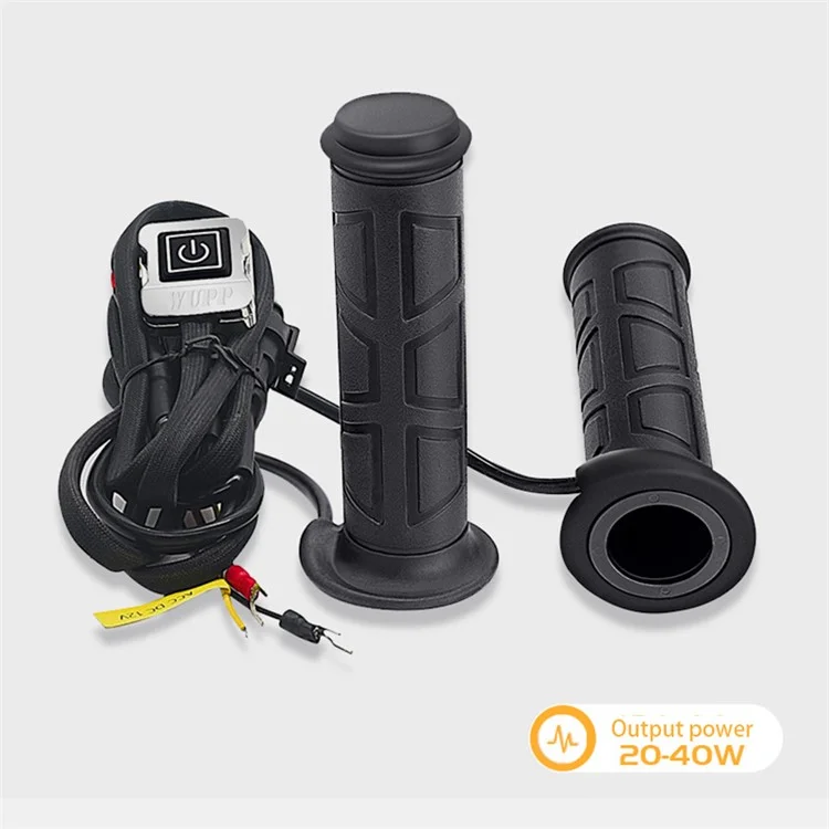 WUPP CSZH-1839A1 1 Par 12V Aquecidos Alças Manípulos Scooter Hot Grips com 5+1 Temperatura Ajustável