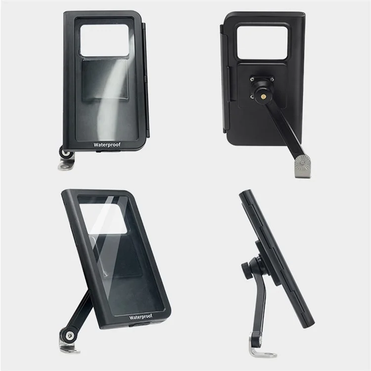 WUPP CS-1937A1 Support de Téléphone pour Rétroviseur de Moto Étanche pour Vélos Électriques
