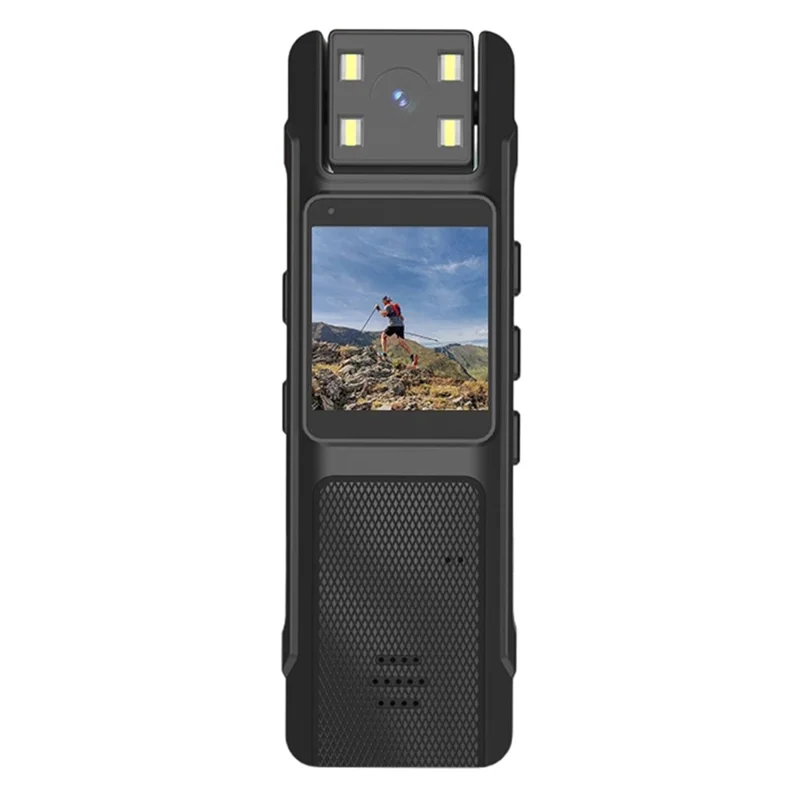 CD06 1.3-дюймовая IPS 1080P экшн-камера с экраном, видеорегистратор, широкоугольный объектив 130°, инфракрасное ночное видение для велосипеда