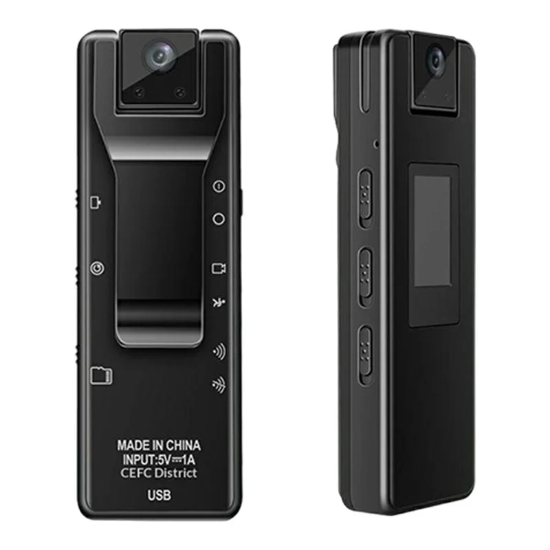 K66 1080P HD Fernkamera mit IR-Nachtsicht, drehbare Minikamera mit Ton-Aufzeichnung, 180° schwenkbar