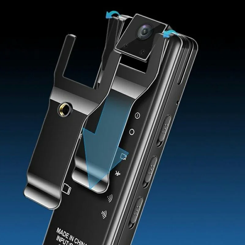 K66 1080P HD Fernkamera mit IR-Nachtsicht, drehbare Minikamera mit Ton-Aufzeichnung, 180° schwenkbar