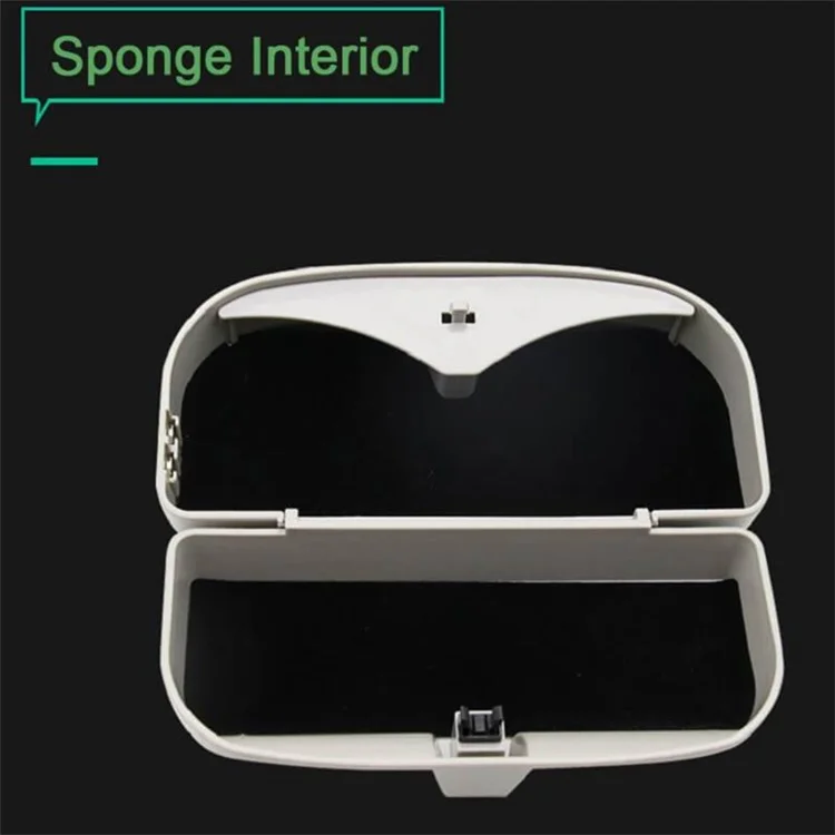 R-5930 Autosonnenblenden-Clip-Halterung, Brillenhalter, Brillenorganizer - Schwarz