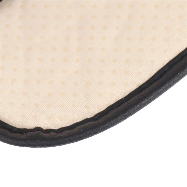 Camellia Design PU Leather Car Armrest Pad Auto Center Armrest Box Decorative Mat - Rose