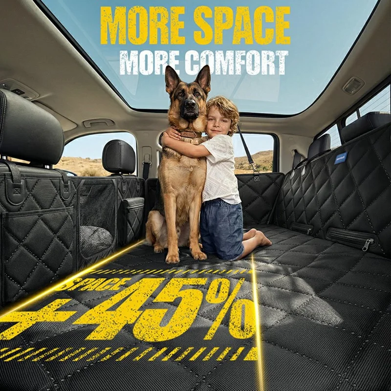 RORHXIA Size XL Car Rear Seat Cover Dog Hammock Waterproof Rear Seat Protector for SUV Truck