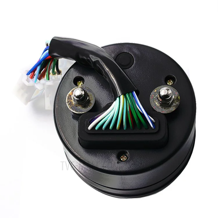 WUPP CS-363A1 Motorcycle Panel Speedometer Night Vision Dial Odometer LED Multi-function Digital Indicator Tachometer Fuel Meter