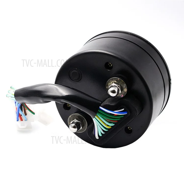 WUPP CS-363A1 Motorcycle Panel Speedometer Night Vision Dial Odometer LED Multi-function Digital Indicator Tachometer Fuel Meter