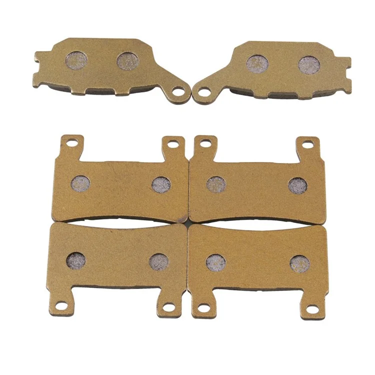 6PCS Motorcycle Accessories Front and Rear Brake Pads for Honda CBR 600 F4 F4i