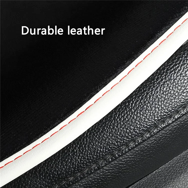 Coussin chauffant pour siège de voiture WM-XL2 2 pièces / set 12 V / 24 V Couverture de siège de véhicule chauffante universelle pour les jours froids - Noir