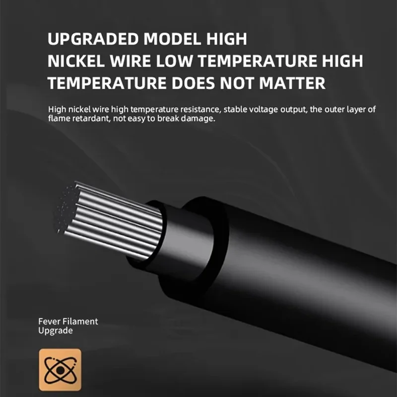 2Pcs 12V Electric Heated Car Seat Cushion Back Cover Winter Heating Seat Pad - Grey