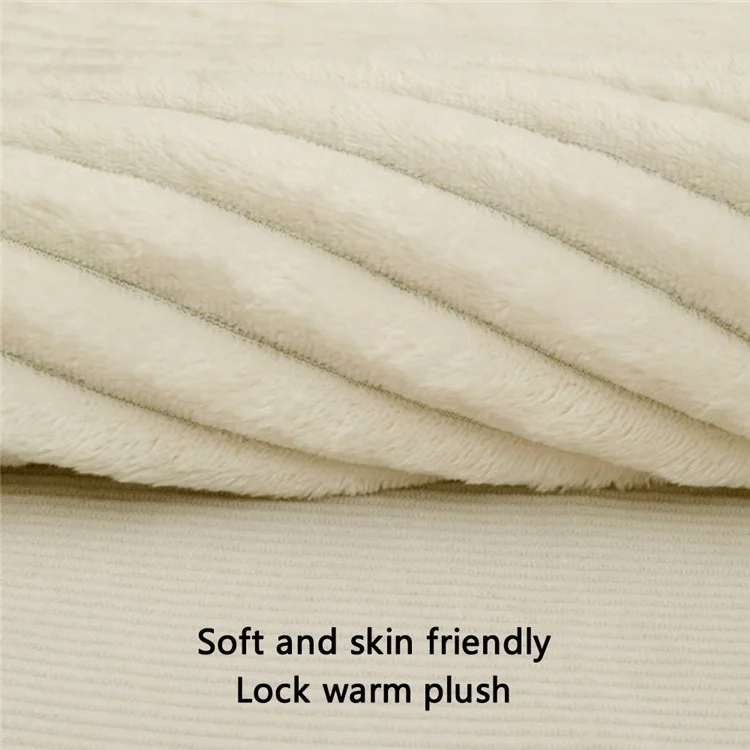 ANJUNY Cojín Eléctrico Calentado para Coche de Invierno con Respaldo Acolchado - Beige / Lado del Conductor