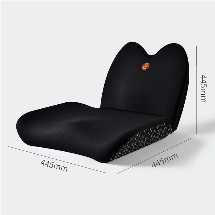 ZK001 Space Memory Foam Filling Integrated Lumbar Support Car Seat Cushion - Schwarz
