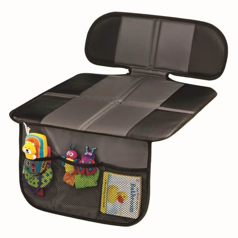YF-1516 Children Car Safety Seat Anti-wear Pad Anti-slip Bottom Mat, 42*87cm - Grey