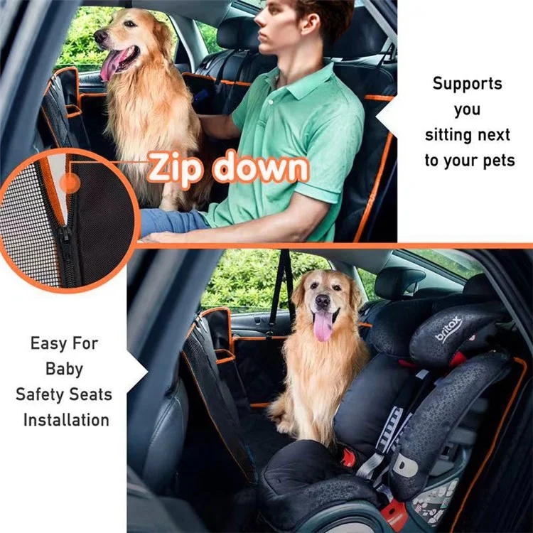 CJ20200102001 High-Elastic 600D Car Pet Mat Waterproof, Dirt-Resistant, Scratch-Proof Pet Pad