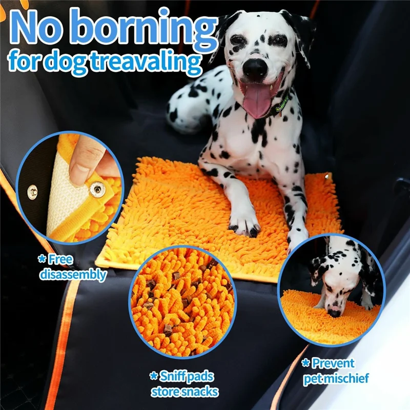 Anti-Scratch Waterproof 600D Oxford Cloth Pet Dog Mat Washable Car Seat Cushion
