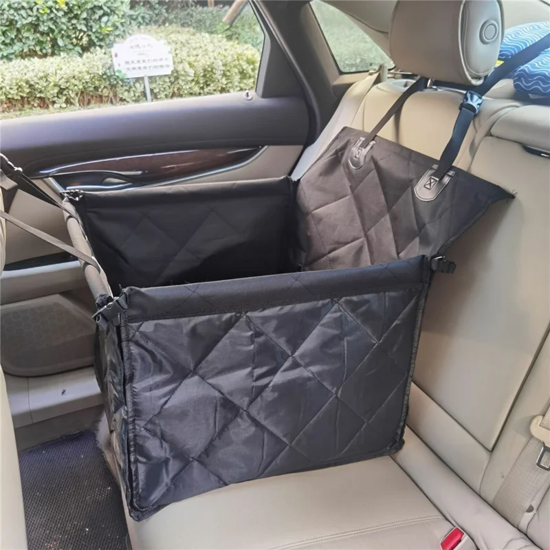 Waterproof Oxford Fabric Removable Folding Single Seat Car Pet Mat