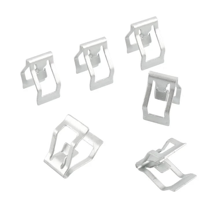 A8239 50 Pièces 1#+2#+5#+6#+7# Agrafe de Fixation de Garniture de Tableau de Bord en Acier au Carbone 
