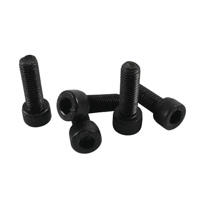 A7673 100Pcs M4+M6 Alloy Steel Hex Socket Head Cap Bolts Assortment Kit