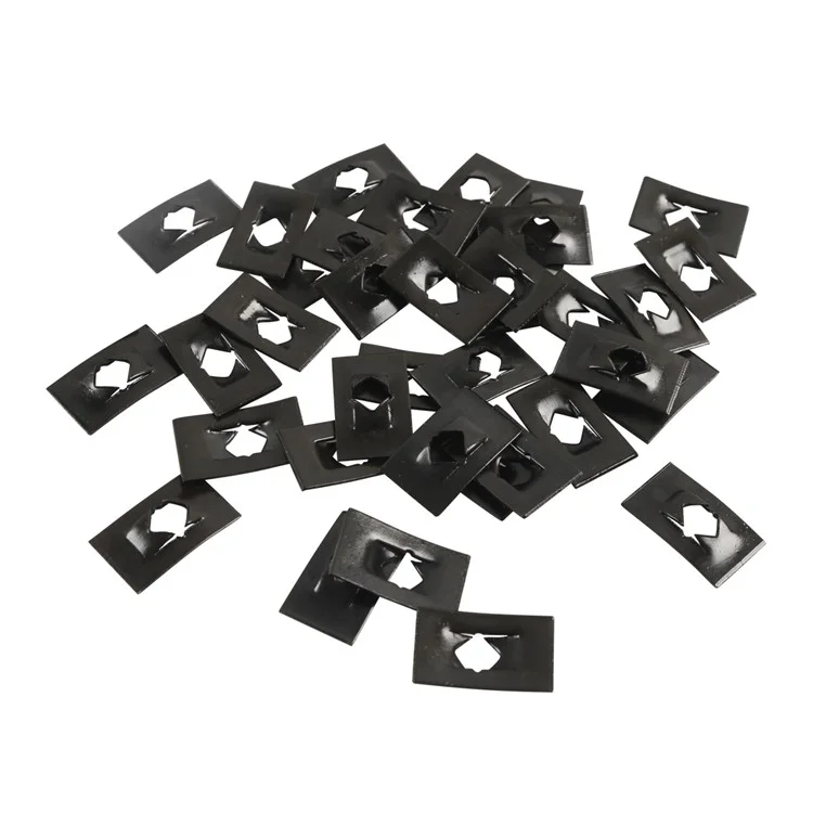 Kit d'assortiment de 180 pièces de clips en U en acier au carbone A7860 M3+M4+M5+M6 avec boîte