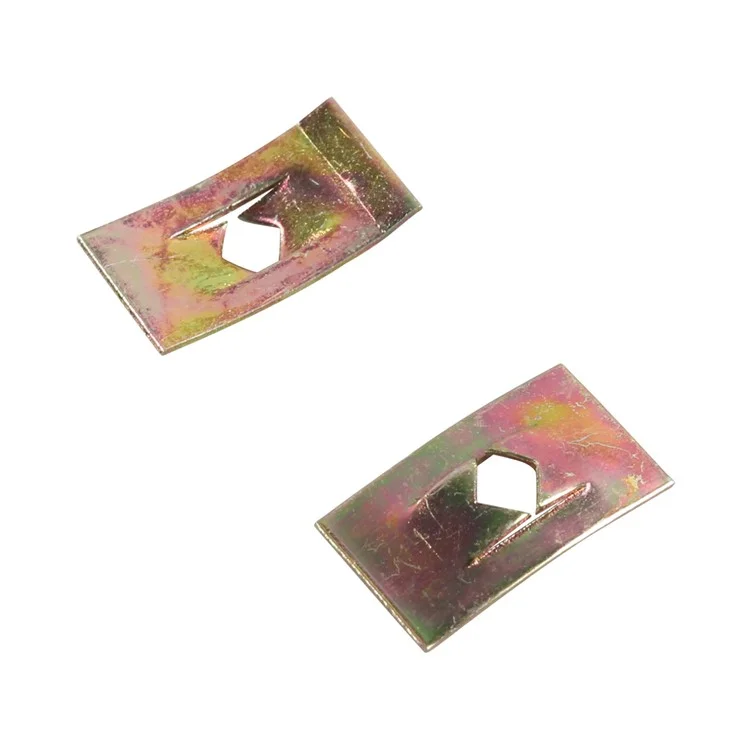 Kit d'assortiment de 180 pièces de clips en U en acier au carbone A7860 M3+M4+M5+M6 avec boîte