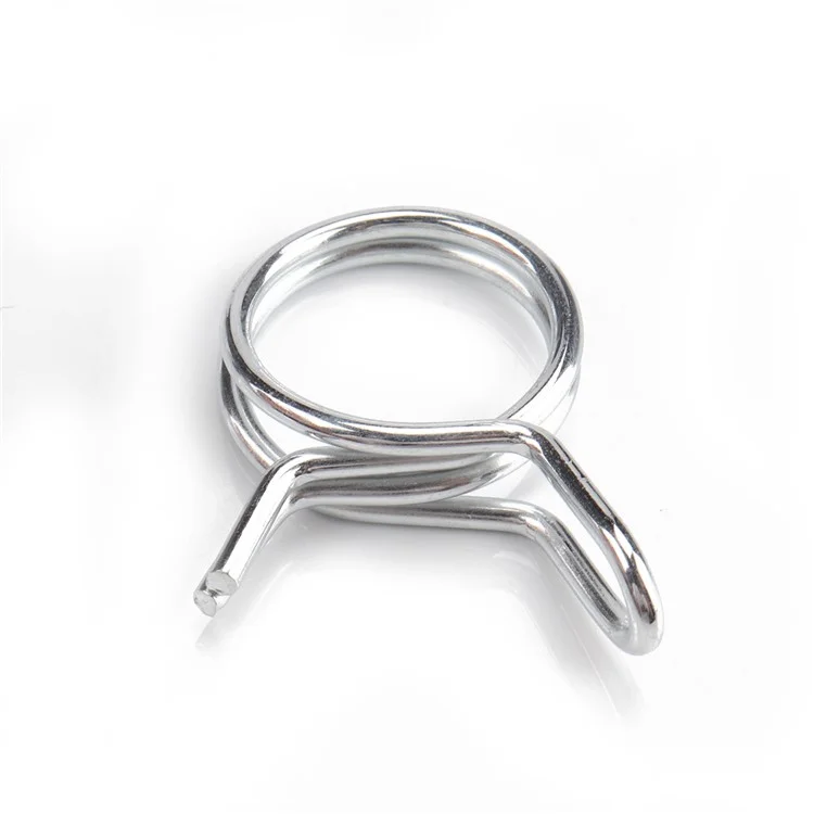 A2389 70Pcs 6-18 Assorted Double Spring Tube Clip Clamp avec boîte de rangement
