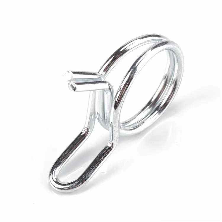 A2389 70Pcs 6-18 Assorted Double Spring Tube Clip Clamp avec boîte de rangement