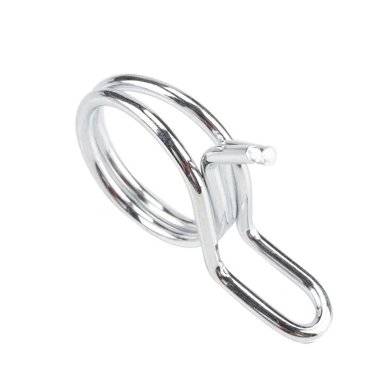 A2389 70Pcs 6-18 Assorted Double Spring Tube Clip Clamp avec boîte de rangement
