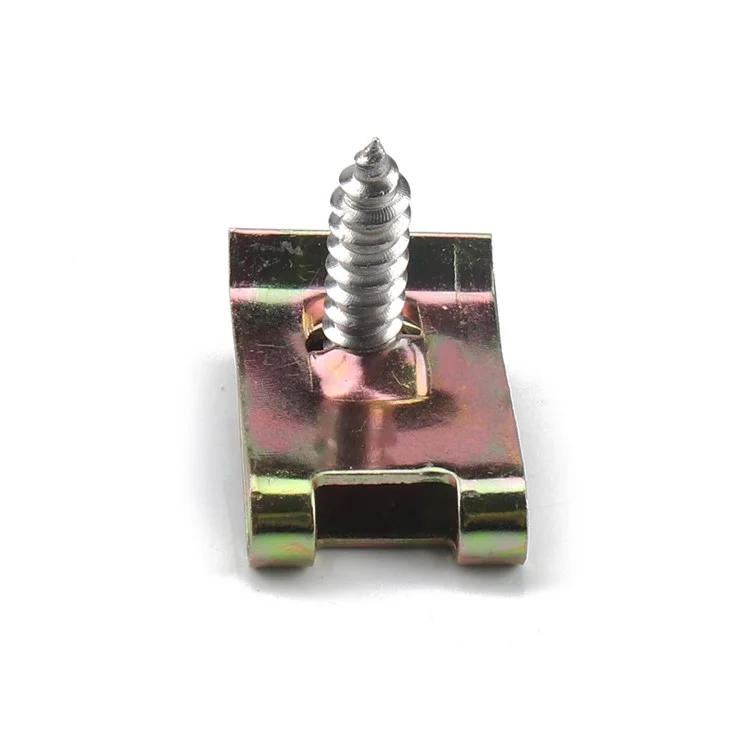 A2735 170Pcs U Type Clip Nut and Screw Assortment + Box for Motorcycle Car