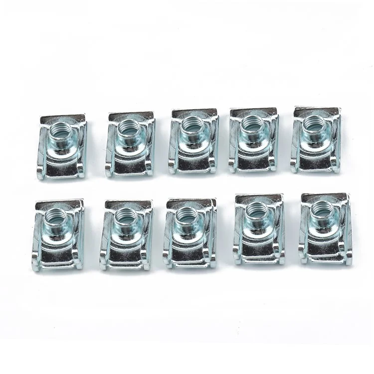 A2699 80 pièces M4 M5 M6 M8 U Écrou Clamp Attache Rapide Kit d'assortiment