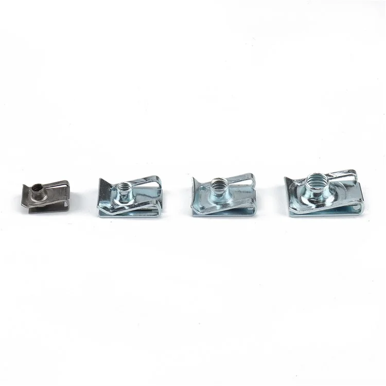 A2706 200 pièces M4 M5 M6 M8 Assortiment de fixation rapide U Nut and Bolt avec boîte