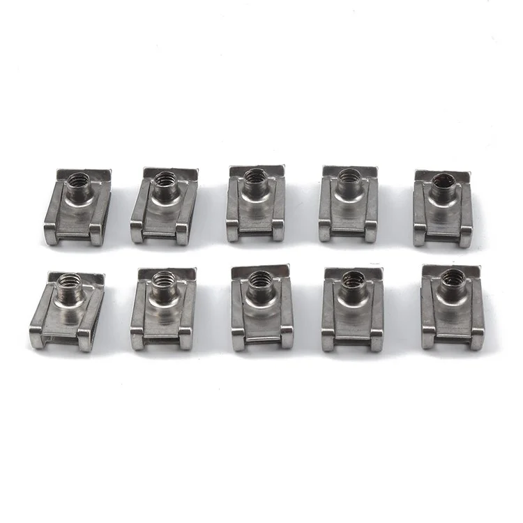 A2706 200 pièces M4 M5 M6 M8 Assortiment de fixation rapide U Nut and Bolt avec boîte