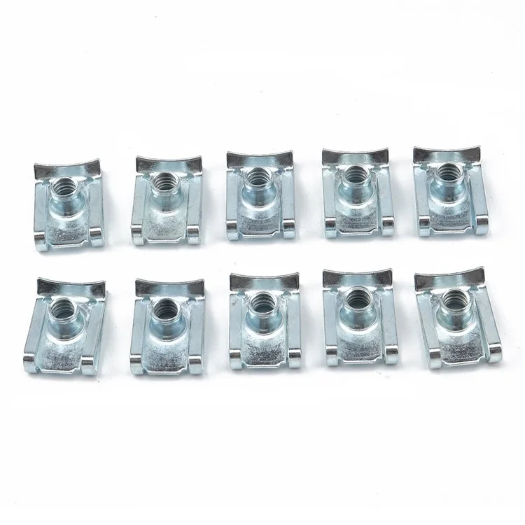 A2706 200 pièces M4 M5 M6 M8 Assortiment de fixation rapide U Nut and Bolt avec boîte