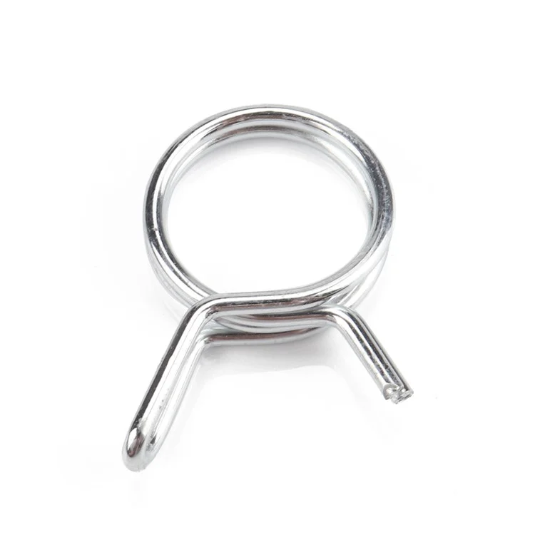 A2396 250Pcs Fuel Line Hose Double Spring Clip Pipe Tube Clamp Kit