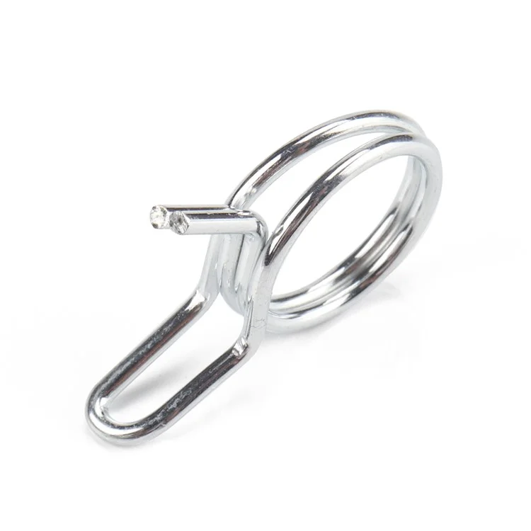 A2396 250Pcs Fuel Line Hose Double Spring Clip Pipe Tube Clamp Kit