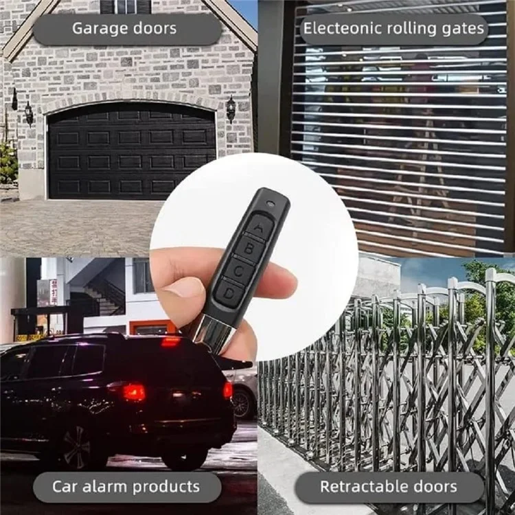 4-in-1 433MHz Fernbedienung Duplikator Auto Garagentor Fernbedienung Kopiergerät