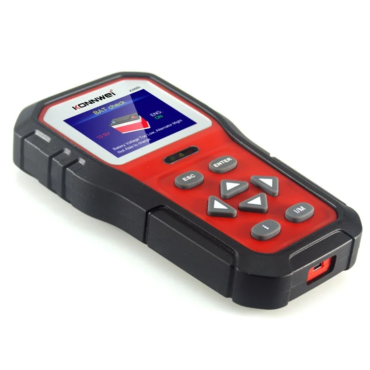 KONNWEI KW860 OBDII Scanner Code Reader Engine Fault Reader Erase/Reset Fault Codes Diagnostic Scanner