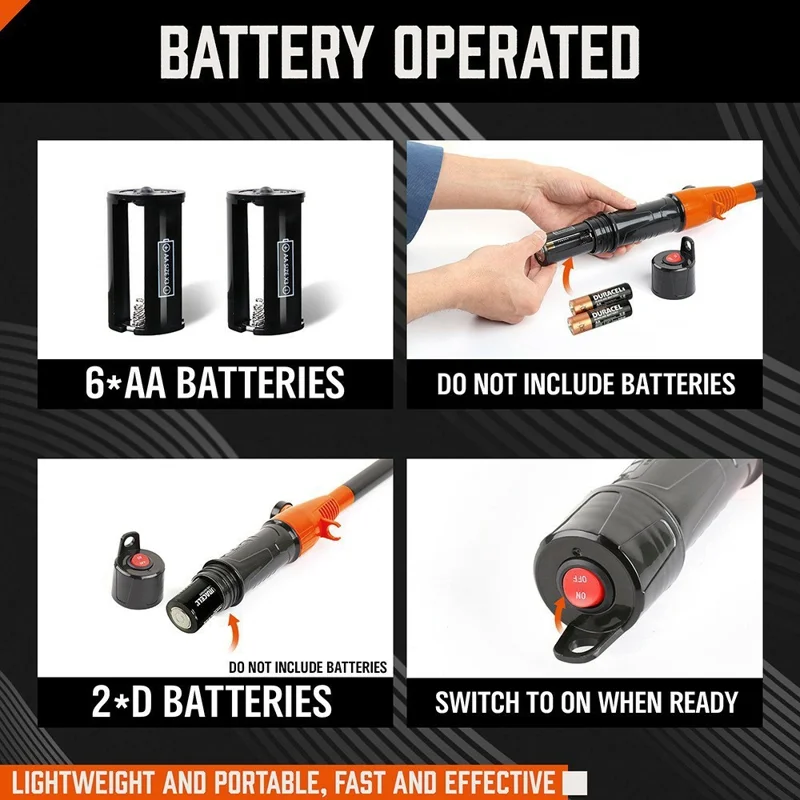 Portable Electric Fuel Transfer Pump Battery Powered Siphon Pump for Car Gas Tank and Water