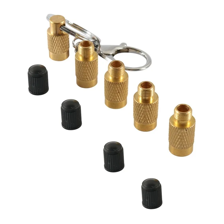 A6605 4 в 1 Твердый латунный инструмент для сдувания шин Tire Pressure Deflators для внедорожных автомобилей