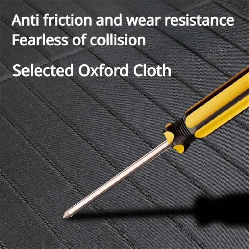 TSL1093 3Pcs / Set For Model Y Car Oxford Cloth Rear Trunk Mat Cushion Cargo Liner