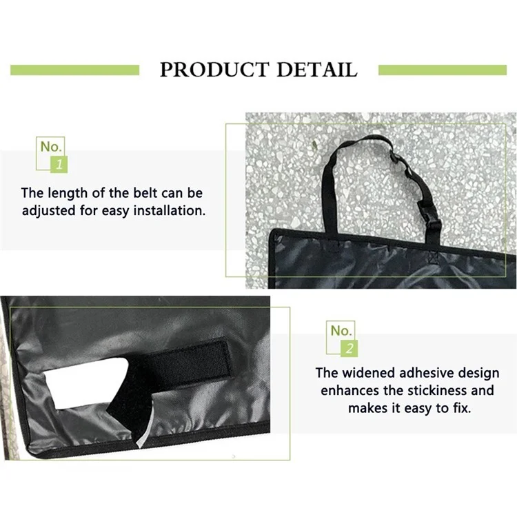 YF-1382 Waterproof Oxford Cloth Dog Rest Mat 155x105x35CM Pet Cushion for Car SUV Trunk